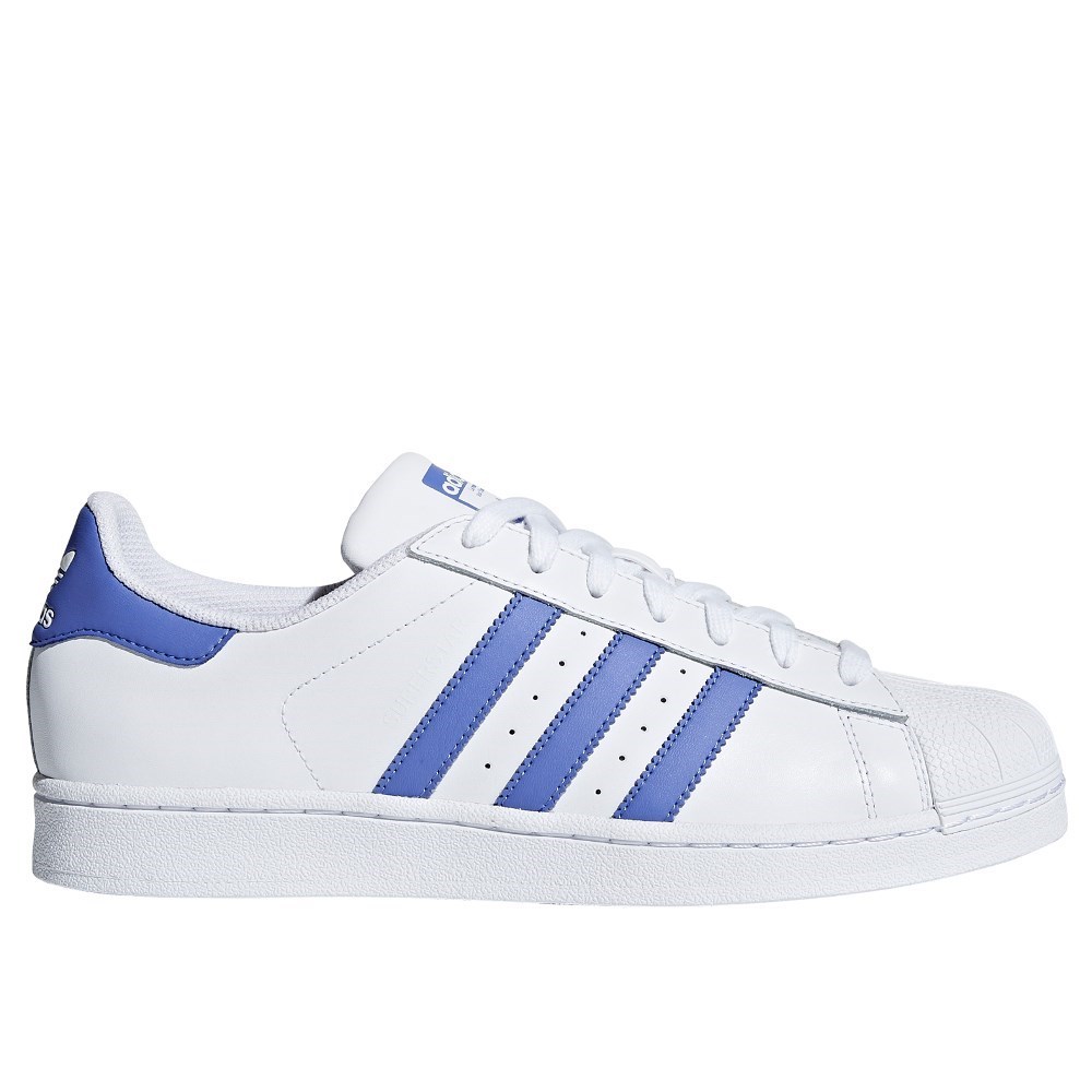 Adidas Superstar G27810 White,Blue halfshoes | eBay